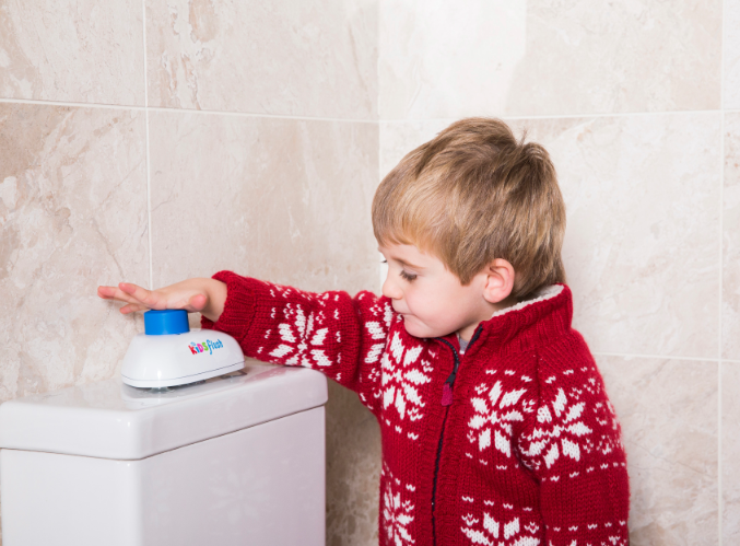 Kidsflush, the brand new toilet flushing solution for children